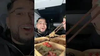 dubai chocolate sushi! #mukbang #dubaichocolate