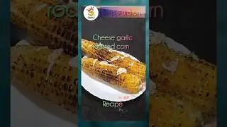 cheese garlic roasted corn #cornrecipe #cheeserecipe #viralshorts #viral #trending #roastedcorn