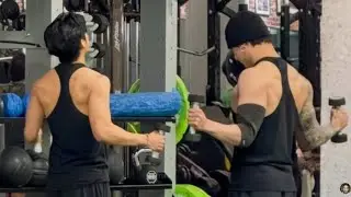 BTS Taehyung and Jungkook Workout Together *Taekook Bodybuilding Era*