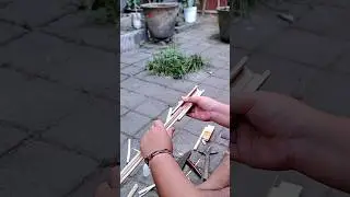 PROSES LAYANGAN BEBEAN PLASTIK‼️di akhir musim #shortvideo #fypnews