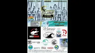 2026 Legend Surf Classic in Rincon Puerto Rico! Jan31st to February 1st