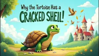 WHY THE TORTOISE HAS A CRACKED SHELL / Nigerian   folktale for kids