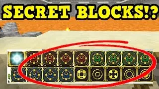 Minecraft Xbox 360 / PS3 SECRET BLOCKS & Structure Blocks In Code