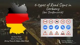 Driving License Germany | Theory Exam | 6-types of Road Signs in Germany
