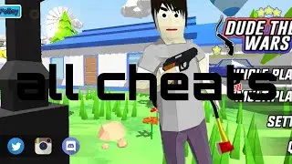 dude thefte wars all cheats codes
