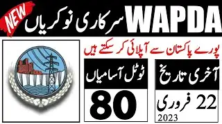 Pakistan Water and Power Development Authority (WAPDA) Lacco jobs February 2023