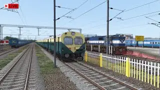 64524/Ludhiana - Ambala Cantt MEMU  Train Drive in Live | Train Simulator classic 2025