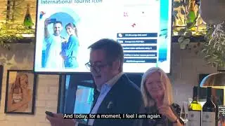 Andalusia&rsquo;s Antonio Martin pays tribute to the Irish travel trade