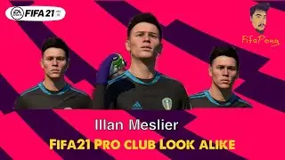 FIFA 21 faces Virtual Pro club look alike Illan Meslier // Leeds United // France