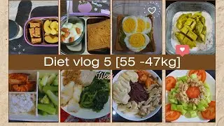 ✨Dietvlog#5: Week 1: Lost 1.2kg easily! 55kg to 47kg Weight Loss Diary 🌿