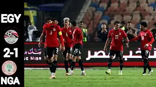 Egypt 2-1 Nigeria Extended Highlights: Eric Chelle Suffered Defeat Ahead of AFCON 2025 🔥