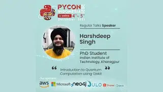 PyCon ID 2021 | Introduction to Quantum Computation using Qiskit | Harshdeep Singh