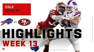 Cole Beasley Dominated the 49ers Secondary w/ 130 Receiving Yds | NFL 2020 Highlights