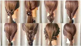 &hearts;&hearts;60 second hairstyle‖low Low ponytail