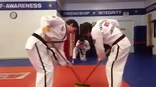 Curling mat cleaning technique