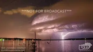 05-07-2017 Conway, AR - Isolated Storm Time Lapse