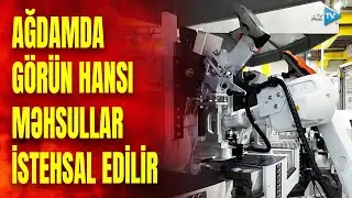 Bir çox məhsul artıq satışa hazırdır: Ağdamdakı zavoddan diqqətçəkən görüntülər