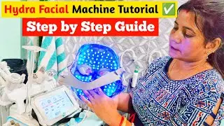 Hydra Facial Machine Review | Step by Step tutorial | Hydra facial machine kaise use karte hain