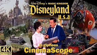 Walt Disney's People and Places - Disneyland, U S A (1956) In Glorious CinemaScope (4K)