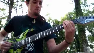 Death Knell by Ghost guitar cover! Pickin' on the porch with Hans and a Micro Cube!