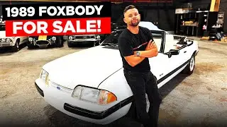 1989 Foxbody Mustang  $12,500  Classic Cars for sale ft. Rob Evans | Bob Evans Classics