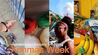 XONMAS Day 23!Christmas Maintainence+ Christmas Day Grocery Shopping |XTRA HONEYY