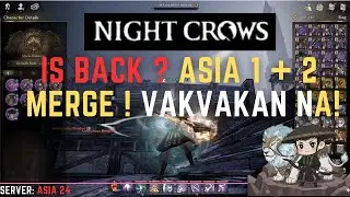 🔴NIGHTCROWS LIVE : is this realstone ? A1 and A2 merge to asia WOW !