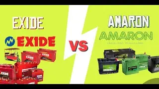 Exide vs. Amaron: Which Car Battery is the Best? Find Out Now!