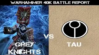 Grey Knights vs Tau Warhammer 40K Battle Report - Jay Knight BatRep 35 Part 1/2