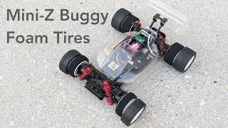 Kyosho Mini-Z Buggy Brushless MB-010VE Foam Tires Review