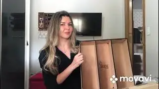 Caixa Porta Rolhas Eleve Vinhos 3 divisoes