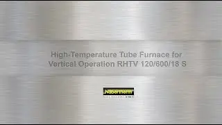High-Temperature Tube Furnace for Vertical Operation RHTV 120/600/18 S