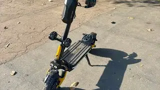 Замер скорости Kugoo lx 10+ plus
