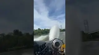 Twin Turbo LS Jet boat