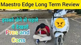 Maestro Edge Ownership Review | Check this before buying 110 CC Maestro | Pros & Cons | Detailed ...