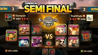 TRUEWHALE vs THOMPSIN | SEMI FINAL | SWC2022 AMERICAS Preliminary (BO5) - Summoners War