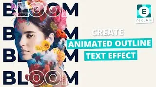 Create Animated Outline Text Effect