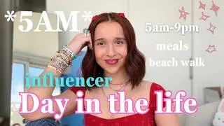 Day in my life as an Influencer (side quests, meals, ft: Kenzie)