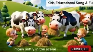 🐄🎶 &ldquo;Kids Meet Happy Farm Animals | Fun Cartoon Song with Baby Friends&rdquo;