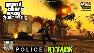 GTA SANANDRES POLICE SIX ⭐️⭐️⭐️⭐️⭐️⭐️ #gtasanandreas #police #attack #usa 