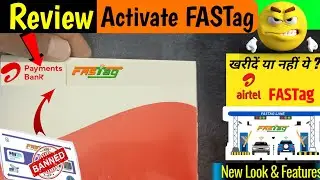 Airtel Fastag Activation | Airtel Fastag Kaise Banaye | Airtel Fastag Installation | Fastag Review
