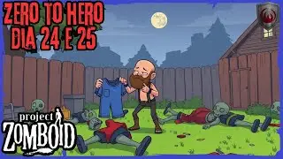 [23] Project Zomboid - Praticando costura e atacando os bombeiros