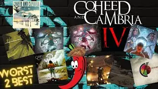 Worst 2 Best Coheed and Cambria: Music Ranking