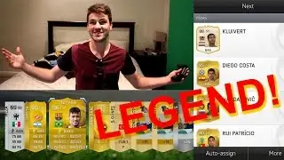 FIFA 15 | I PACKED A LEGEND OMFG! 35K MEGA FUTMAS PACKS!