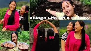 Village Life on a HOLIDAY😊 ||🥀HAPPY TEEJ🥀|| 6 Sep 2024