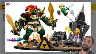 New LEGO Legend of Zelda Ocarina of Time Final Battle reveal & thoughts! #NotSponsored 77093