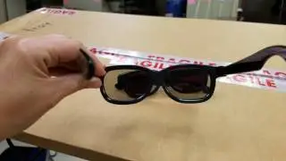 Circular polarizer glasses