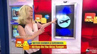 Supermoon to Make Appearance During Meteor Shower