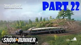 SnowRunner - BELOZERSK GLADES, CENTRAL ASIA - SEASON 8 - PART 22 #snowrunner  #season8 #truck
