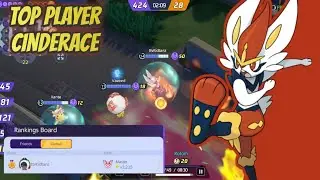 SPECTATING TOP PLAYER RANK #1 | Cinderace Master Gameplay
